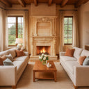 Custom Marble Fireplace Surround