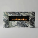 Marble fireplace in Italian Cipollino Ondulato - Image 1