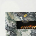 Marble fireplace in Italian Cipollino Ondulato - Image 5