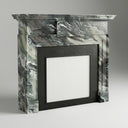 Marble fireplace in Italian Cipollino Ondulato - Image 1