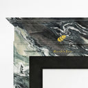 Marble fireplace in Italian Cipollino Ondulato - Image 6