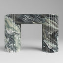 Marble fireplace in Italian Cipollino Ondulato - Image 1