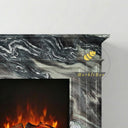 Marble fireplace in Italian Cipollino Ondulato - Image 4