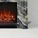 Marble fireplace in Italian Cipollino Ondulato - Image 5