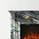 Marble fireplace in Italian Cipollino Ondulato - Image 6