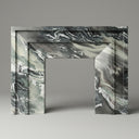 Marble fireplace in Italian Cipollino Ondulato - Image 1