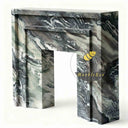 Marble fireplace in Italian Cipollino Ondulato - Image 8