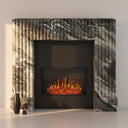 Marble fireplace in Italian Cipollino Ondulato - Image 8