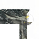 Marble fireplace in Italian Cipollino Ondulato - Image 4
