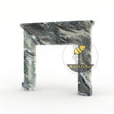 Marble fireplace in Italian Cipollino Ondulato - Image 7