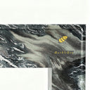 Marble fireplace in Italian Cipollino Ondulato - Image 3