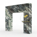 Marble fireplace in Italian Cipollino Ondulato - Image 4