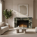 Marble fireplace in Italian Cipollino Ondulato - Image 2
