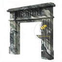 Marble fireplace in Italian Cipollino Ondulato - Image 5