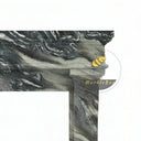 Marble fireplace in Italian Cipollino Ondulato - Image 5
