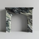 Marble fireplace in Italian Cipollino Ondulato - Image 1