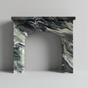 Marble fireplace in Italian Cipollino Ondulato - Image 1