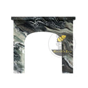 Marble fireplace in Italian Cipollino Ondulato - Image 3