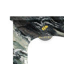 Marble fireplace in Italian Cipollino Ondulato - Image 7