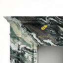 Marble fireplace in Italian Cipollino Ondulato - Image 5