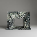 Marble fireplace in Italian Cipollino Ondulato - Image 1