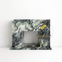 Marble fireplace in Italian Cipollino Ondulato - Image 3