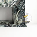 Marble fireplace in Italian Cipollino Ondulato - Image 6