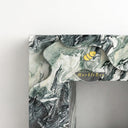 Marble fireplace in Italian Cipollino Ondulato - Image 7