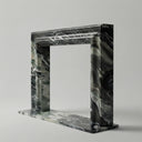 Marble fireplace in Italian Cipollino Ondulato - Image 1
