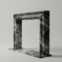 Marble fireplace in Italian Cipollino Ondulato - Image 1