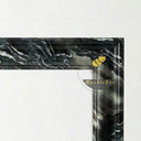 Marble fireplace in Italian Cipollino Ondulato - Image 2