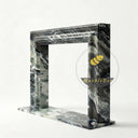 Marble fireplace in Italian Cipollino Ondulato - Image 7