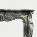 Marble fireplace in Italian Cipollino Ondulato - Image 6