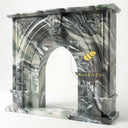 Marble fireplace in Italian Cipollino Ondulato - Image 8