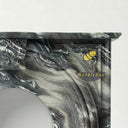 Marble fireplace in Italian Cipollino Ondulato - Image 4