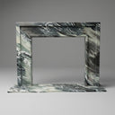 Marble fireplace in Italian Cipollino Ondulato - Image 1