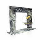 Marble fireplace in Italian Cipollino Ondulato - Image 4