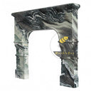 Marble fireplace in Italian Cipollino Ondulato - Image 3
