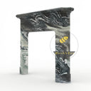 Marble fireplace in Italian Cipollino Ondulato - Image 7
