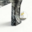 Marble fireplace in Italian Cipollino Ondulato - Image 4