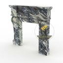 Marble fireplace in Italian Cipollino Ondulato - Image 6