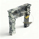 Marble fireplace in Italian Cipollino Ondulato - Image 8
