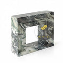 Marble fireplace surround in Italian Cipollino Ondulato - Image 4
