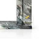 Marble fireplace surround in Italian Cipollino Ondulato - Image 8