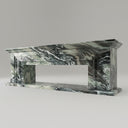 Marble fireplace surround in Italian Cipollino Ondulato - Image 1