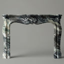 Marble fireplace surround in Italian Cipollino Ondulato - Image 1
