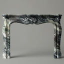 Marble fireplace surround in Italian Cipollino Ondulato - Image 1