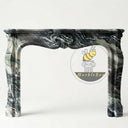 Marble fireplace surround in Italian Cipollino Ondulato - Image 3