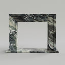 Marble fireplace surround in Italian Cipollino Ondulato - Image 1