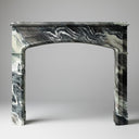 Marble fireplace surround in Italian Cipollino Ondulato - Image 1